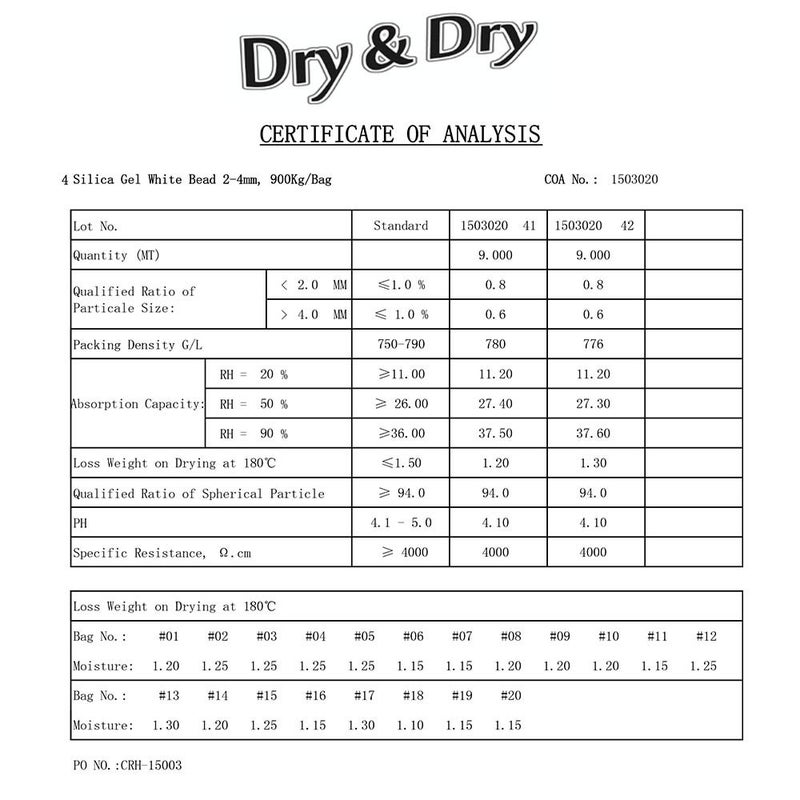 Dry & Dry جيل السيليكا الأبيض النقي والآمن [5 أرطال] - حبيبات السيليكا القابلة لإعادة الشحن (المعيار الصناعي 3-5 مم) - حبيبات جيل السيليكا، حبيبات مجففة - Image 5